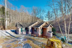 シルバにあるMountain Hideawayの森の中の小屋