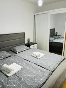 Ліжко або ліжка в номері LookView apartment