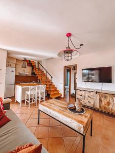 Μια τηλεόραση ή/και κέντρο ψυχαγωγίας στο Casa Bejeques