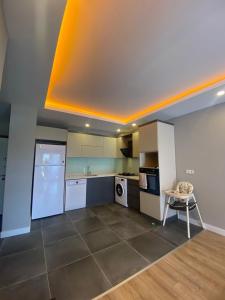 Η κουζίνα ή μικρή κουζίνα στο Mali Garden Residence +6 φωτογραφίες
