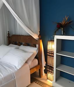 Postel nebo postele na pokoji v ubytování Licuri Praia de Algodões