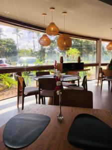 Χώρος καθιστικού στο MALIA BEACH EXPERIENCE - FLAT ESTÚDIO LOCAÇÃO - Muro Alto - Porto de Galinhas