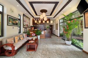 Posezení v ubytování Hoi An Discovery Villa
