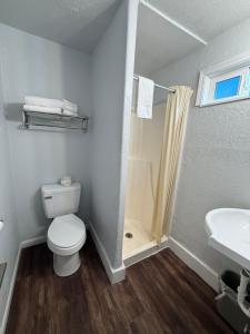 Koupelna v ubytování Budget Inn Bend