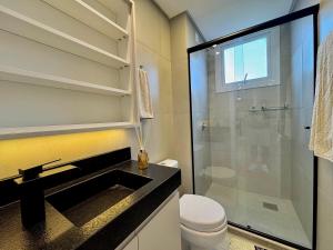 Koupelna v ubytování Apartamento Alto Padrão + 7 fotografií