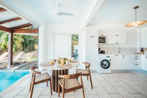 Cucina o angolo cottura di Appartement T3 -Villa Les Bougainvilliers