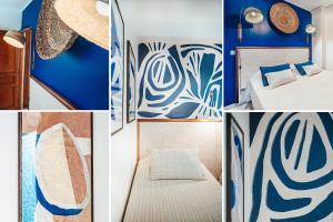 Letto o letti in una camera di Appartement T3 -Villa Les Bougainvilliers
