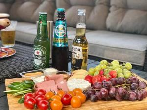 Nápoje v ubytování Tsukuba Mountain Ger Glamping