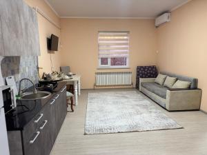 Χώρος καθιστικού στο Apart House