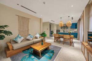Area soggiorno di Serenity Retreat
