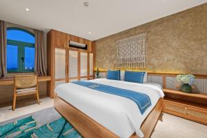 Letto o letti in una camera di Serenity Retreat