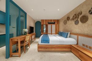 Letto o letti in una camera di Serenity Retreat