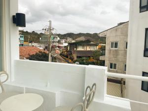 Balkón nebo terasa v ubytování 初嶼Meet