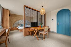 TV o dispositivi per l'intrattenimento presso Serenity Retreat