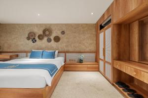 Letto o letti in una camera di Serenity Retreat