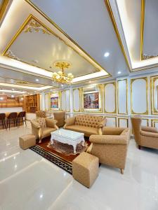 Posezení v ubytování Ngọc Châu Hotel