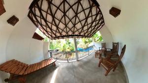 Istumisnurk majutusasutuses Abraham Beach House