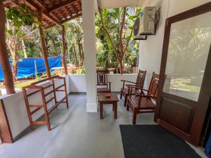 Istumisnurk majutusasutuses Abraham Beach House