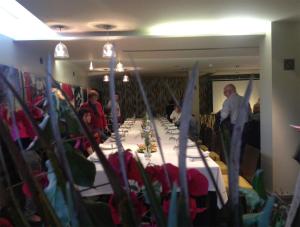 Un restaurante o sitio para comer en Hotel Hyltor