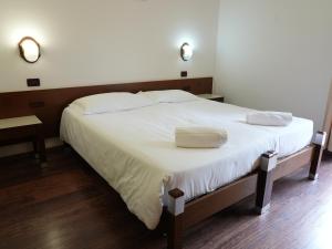 Postel nebo postele na pokoji v ubytování Hotel Davost