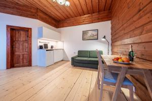 Kuchyň nebo kuchyňský kout v ubytování Sport-hotel Šibeniční vrch