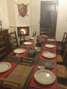 Posezení v ubytování Auberge Gordonienne