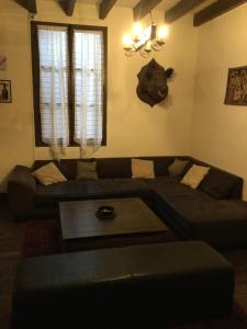 Posezení v ubytování Auberge Gordonienne