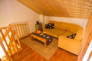 Posezení v ubytování Vuokatti Apartments