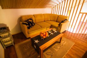 Posezení v ubytování Vuokatti Apartments