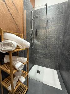 Phòng tắm tại Antica Sicilia Rooms and Breakfast