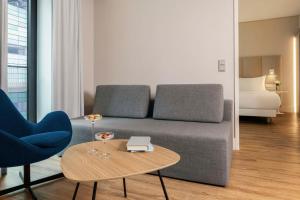 Posezení v ubytování NH Leipzig Zentrum