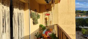 Balkón nebo terasa v ubytování Petit Nid douillet 50 m de la plage