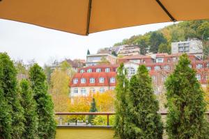 Nespecifikovaný výhled na hory nebo výhled na hory při pohledu z apartmánu