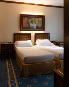 Posteľ alebo postele v izbe v ubytovaní Grand Hotel Trento