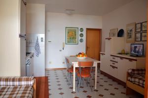 Kuchyň nebo kuchyňský kout v ubytování Brigitta Flat
