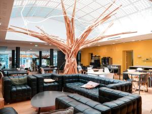 Posezení v ubytování ibis Styles Calais Centre