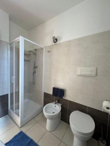 Koupelna v ubytování Sa Mamma e Sole B&B
