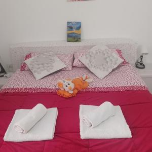 Posteľ alebo postele v izbe v ubytovaní B&B Appartamenti NAPOLI