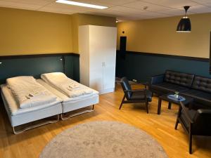 Posezení v ubytování True Vesterålen Hotel