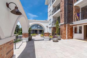 O edifício em que o apartamento se localiza