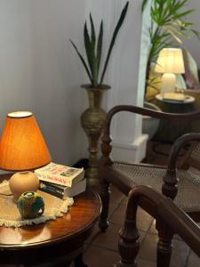 Posezení v ubytování Mango Tree Villa