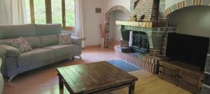 Zona de estar de Casa Rural Mantxoalorra