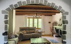 Zona de estar de Casa Rural Mantxoalorra