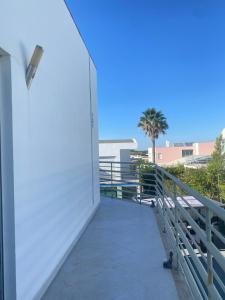 a view from the balcony of a building at Great V4 Villa with Private Salt Pool in Quinta do Anjo
