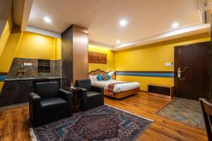 Lova arba lovos apgyvendinimo įstaigoje Hotel Yukhang