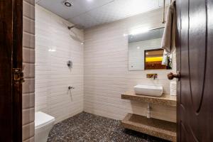 Vonios kambarys apgyvendinimo įstaigoje Hotel Yukhang