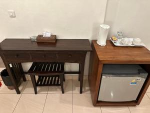 Kuchyň nebo kuchyňský kout v ubytování Brata Inn Ubud