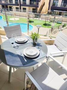 Bazén v ubytování Apartment Diamante 2 nebo v jeho okolí