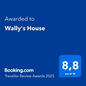 Wally's House tanúsítványa, márkajelzése vagy díja