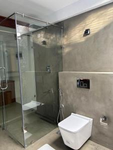 Koupelna v ubytování Maho Boutique Hotel